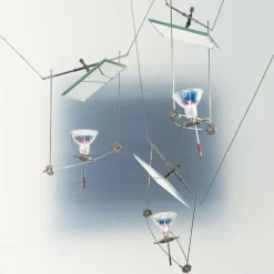 Pendelleuchten^Ingo Maurer YaYaHo Set A Lichtsystem mit 1 Spiegel