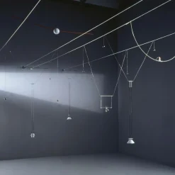 Pendelleuchten^Ingo Maurer YaYaHo Set A Lichtsystem mit 1 Spiegel