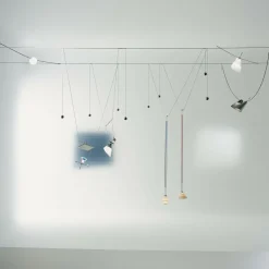 Pendelleuchten^Ingo Maurer YaYaHo Set A Lichtsystem mit 1 Spiegel