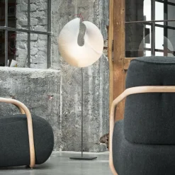 Stehleuchten^Ingo Maurer Yoruba Rose LED Stehleuchte