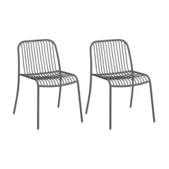 Blomus Yua Wire Outdoor Stuhl 2er Set| Gartenstühle