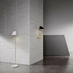 Wandleuchten^Louis Poulsen Yuh LED Wandleuchte Messing