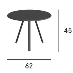 Garten-Beistelltische^Fast Zebra Garten-Beistelltisch
