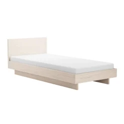 Betten^OUT Objekte unserer Tage Zians XSmall Einzelbett 90x200cm mit Kopfteil und durchgehendem Bein