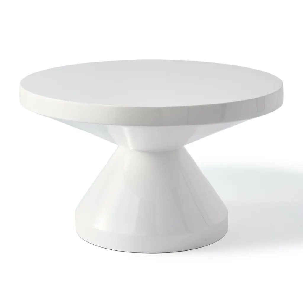 Tische^pols potten Zig Zag Kaffeetisch