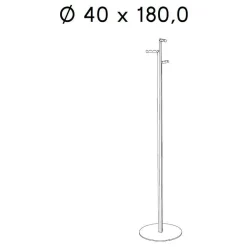 Schönbuch Zinox Garderobenständer| Garderoben